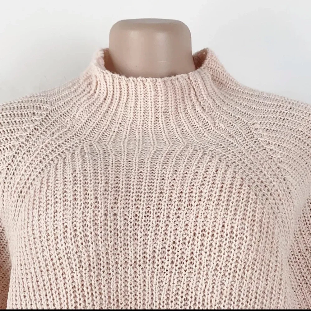 Oversized Cream Knit Sweater ❄️ - Picture 3 of 4